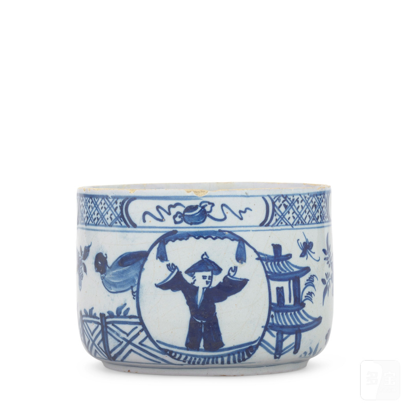 An English delftware bowl, dated 1736 - 图3